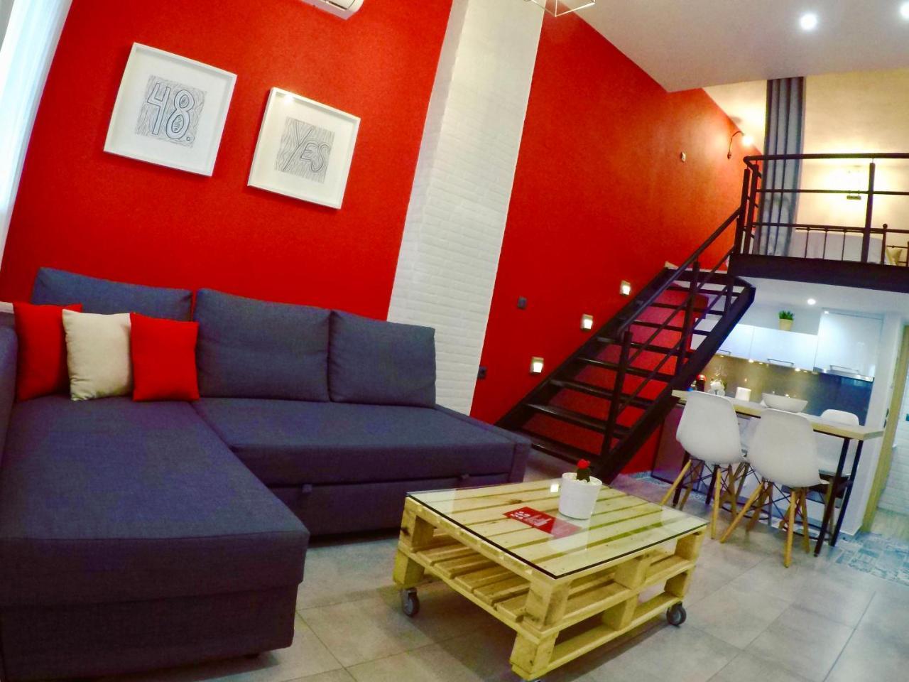 Apartamento 48 Downtown Lofts Néa Péramos Exterior foto